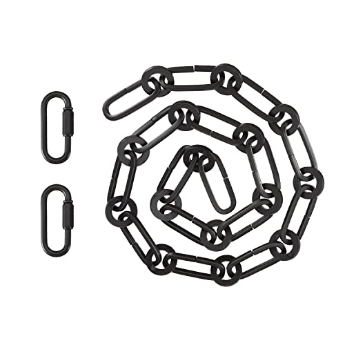 Image of Aspen Creative 21124-05-1, Steel Heavy Duty Chain & Two Quick Link Connector for Lighting Fixture /Swag Light /Plants / 3 Feet, Oil Rubbed Bronze, 8 Gauge