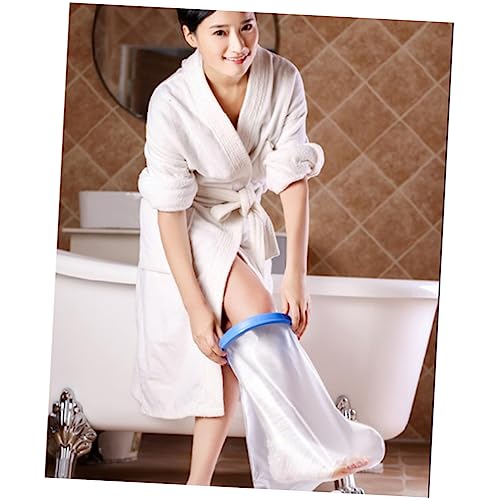 Holibanna Vendaje Para Ducha Funda Estanca Para Tobillo Talla Reutilizable y Protección Eficaz La Ducha