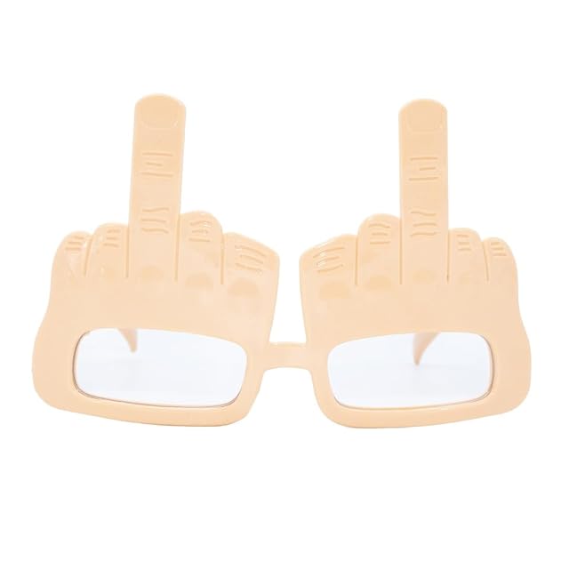 P´Tit Clown - 35380 - Gafas de plástico - Dedo de Honor - Talla única