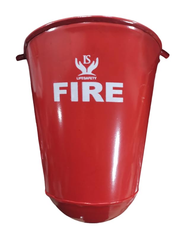 Life Safety MS Fire Bucket Fire Extinguisher (Red)(10 X 3 X 10 Inch)-image-29
