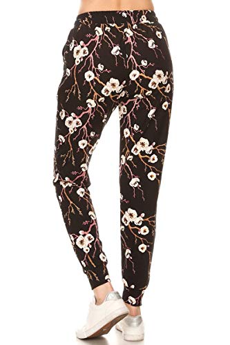 Image of Leggings Depot Premium Jogger Women's Popular Print High Waist Track Pants(S-XL)