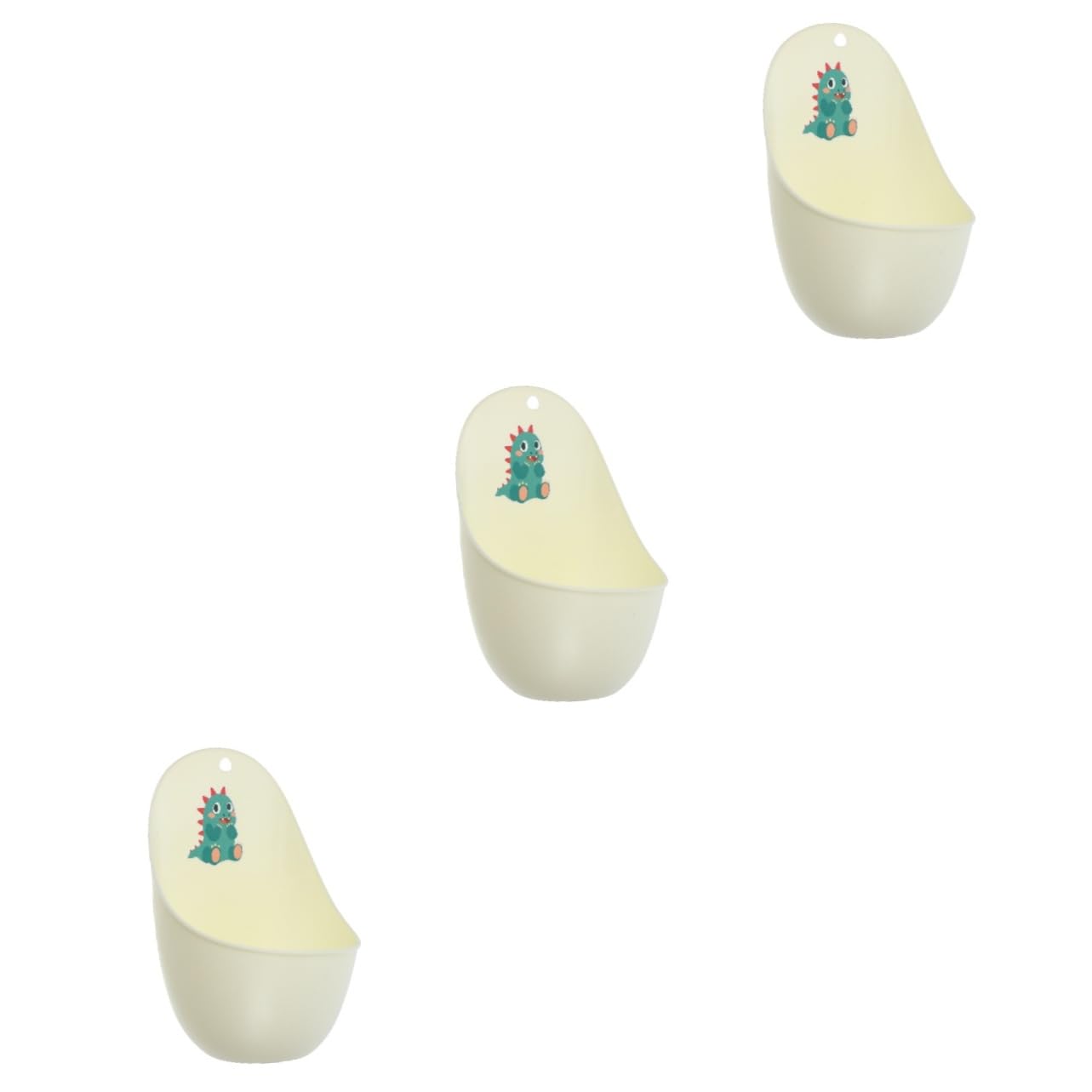 Abaodam 3stücke Cartoon Potty Training Urinal Für Jungen Wandmontierter Urinal Für Junge Mädchen Praktisches Töpfchen Zur Des Stehpinkels Ohne Klebehaken