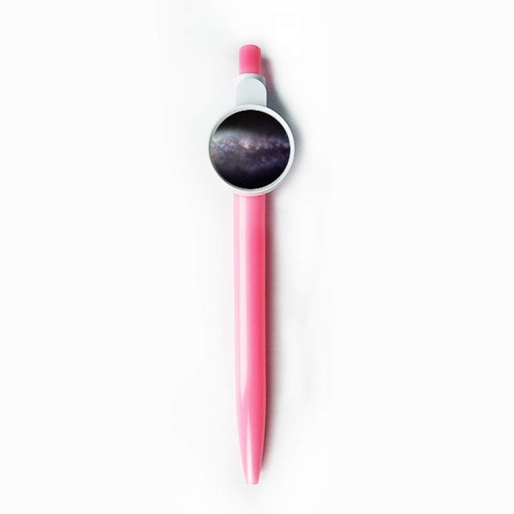 Stylo à bille rétractable nébuleuse cosmique bleu pour vos notes - 5
