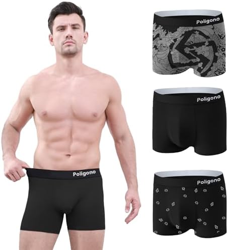 Comfortabele Herenboxer 6-pack Rekbare, Zachte Boxer, Ademend Modaal Ondergoed (7XL