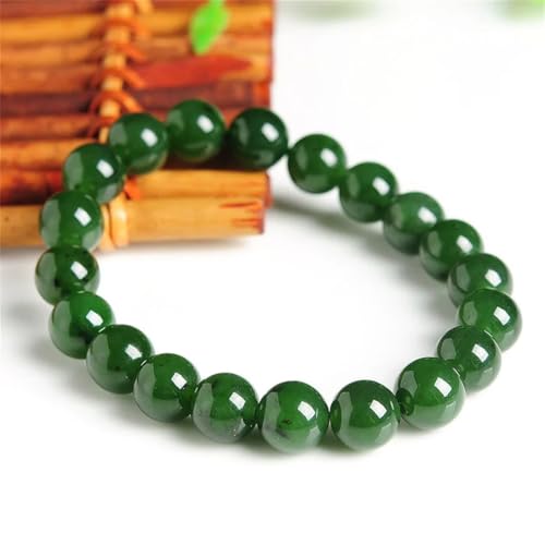Bracelet en Jade de Hetian extensible, le bijou ajustable sans fermoir - 6