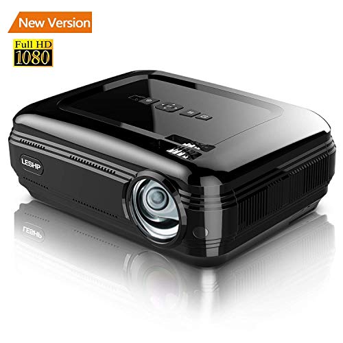 Leshp Proiettore 3200 lumen Full HD, 1080p
