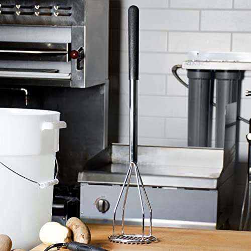 Truecraftware TC-PM24C 24- Inch Round Potato Masher Chrome Plated thumb #1