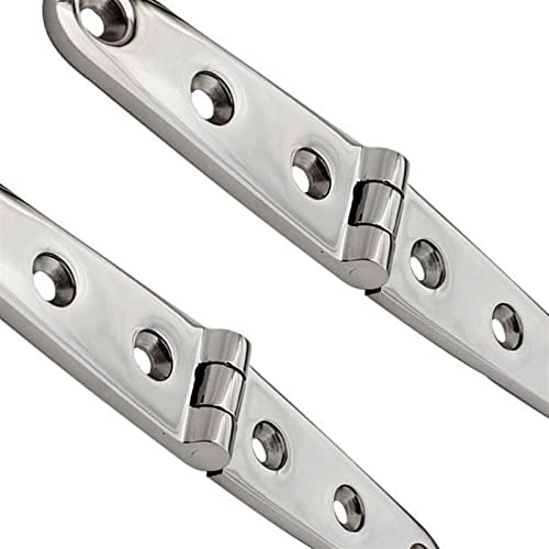 Charnière marine inox 152mm polie haute résistance pour porte de bateau - 8