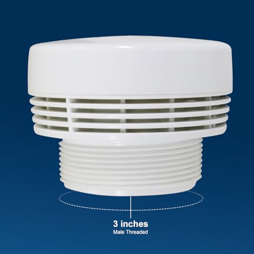 Highcraft Air Admittance Valve 3 Inch, White Jumbo AAV 160 DFU Branch / 72 DFU Stack by HIGHCRAFT - Image 2