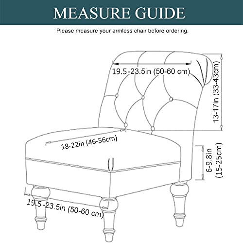 Housses de canapé sans accoudoirs lavables et extensibles - 7