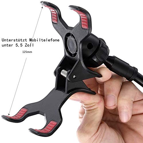 Voarge 3 in 1 Set Handy Halterung, mit Zwei Arten Schwanenhals Halter, Universal Ständer für iPhone Smartphone Handy… – Bild 6