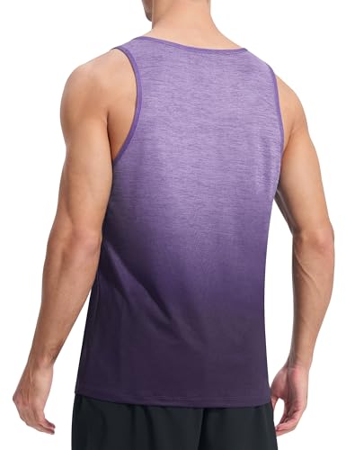 EZRUN Men's Tank Tops Quick Dry Workout Swim Beach Shirts Sleeveless Shirts for Bodybuilding Gym Fitness Training4