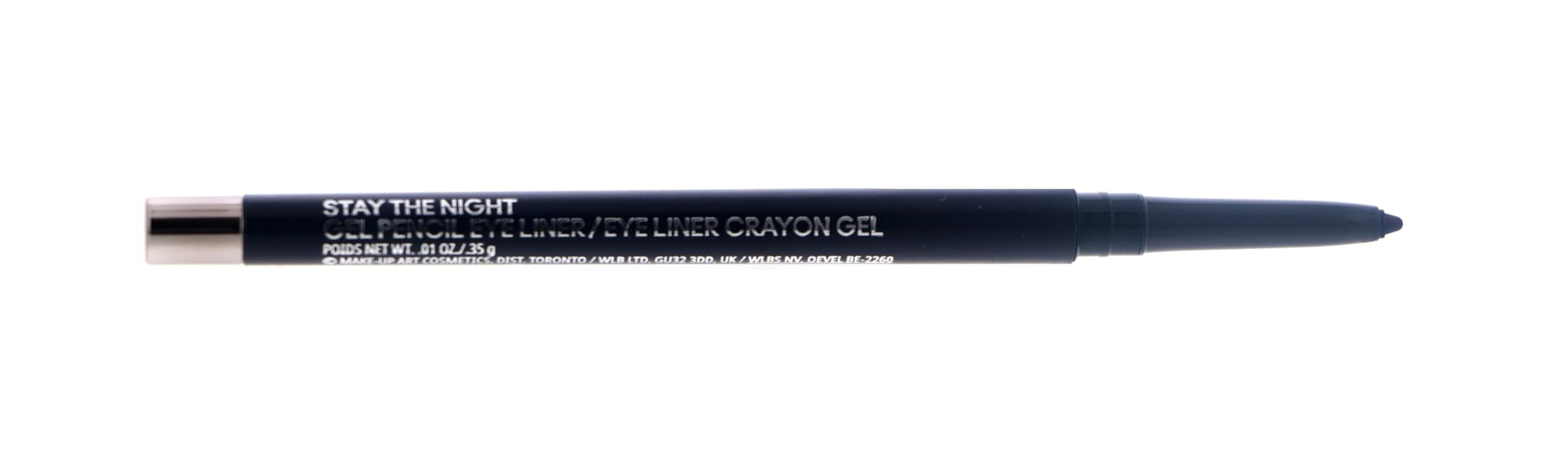 MAC Cosmetics Colour Excess GEL PENCIL EYE LINER Crayon Gel STAY THE NIGHT 35gr