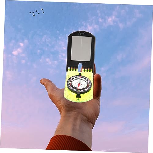 Brújula portátil BESPORTBLE para senderismo y camping miniatura 2