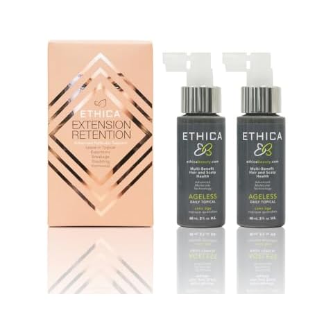 Hair Extension Care Leave in Treatment, Strengthen and Protect Natural Hair, Reduce Breakage 2-Pack, 2 Fl. Oz Cover