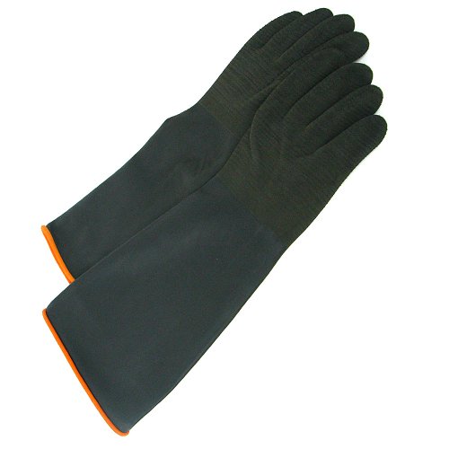 Preisvergleich Produktbild treues 759918 Hawk schwere Black Rubber Crinkle Handschuhe