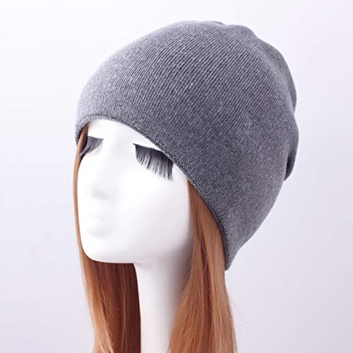 Bonnet tricoté en cachemire pour hommes et femmes idéal pour l'hiver