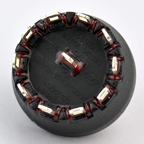 Electronics-Salon 1Pcs Sp10T 8A/250V 1 Pole 10 Way Rotary Switch, With Knob. #TOP1