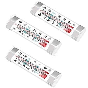 Fridge Refrigerator Freezer Thermometer (3-pack)