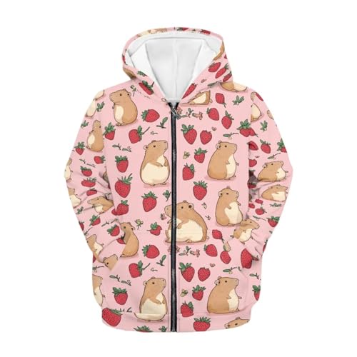 DISNIMO Cute Hoodies for Girls Zip Up Sweatshirt Full Zipper Jackets Hoodie Fall Clothes Outfits Hooded with Pocket3