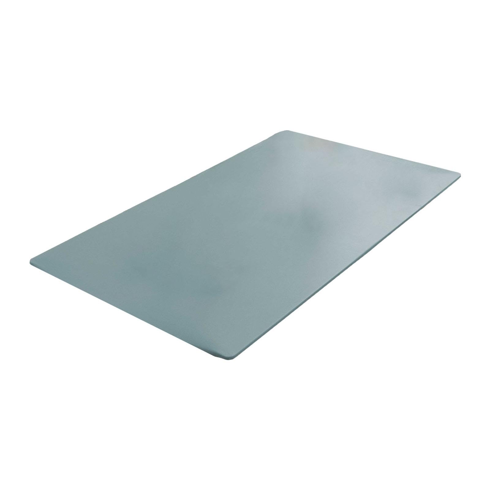 NIVAA PU Leather Table Cloth Stretch Table Protector Reusable Rectangle Tablecloth 70cmx130cm Light Blue-image-49
