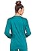 Cherokee Women's Workwear Core Stretch Warm Up Scrubs Jacket, Teal Blue, Large