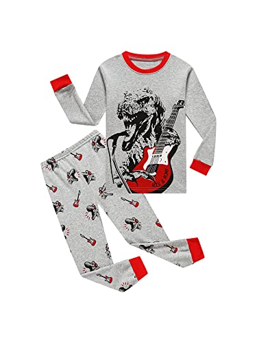 ZYBC Ensemble pyjama pour garçon avec imprimé animal dinosaure Cover