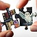 Magic Book Library Puzzles for Adults 1000 Pieces, Funny Halloween Bookshelf Jigsaw Puzzle, Difficult Bottle Owl Art Puzzles