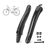 cannondale schutzblech vorn kit VODHXA Fahrrad Set für Caad13 105, Einstellbar Vorne Hinten Mudguard Schutz für 24-29 Zoll MTB Rennrad, Spritzwasser Schmutz, Schnelle Demontage,A Sport & Freizeit swatch::#424242-#feb1a0 Size:16T Destiny 2 x Metal