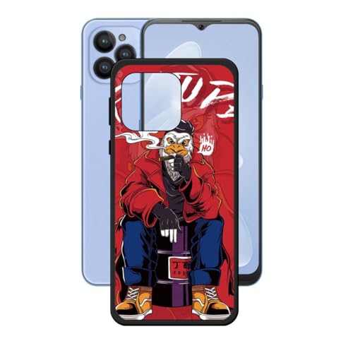 LCEHTOGYE �K�p Fossibot S2�p�P�[�X�A�K�p Fossibot S2 (6,72")�ƌ݊����̂��钴���^�u���b�N�\�t�gTPU�V���R���Q���P�[�X�ی�J�o�[- LH41