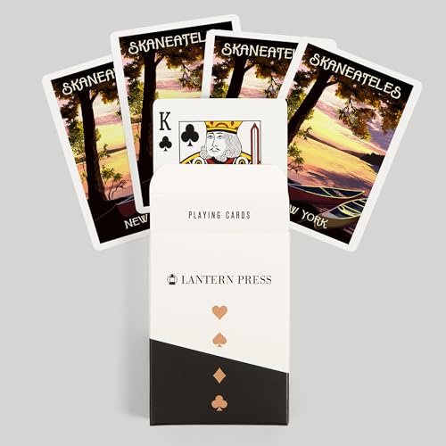 Baraja de Póker Skaneateles, Nueva York, 52 cartas miniatura 6