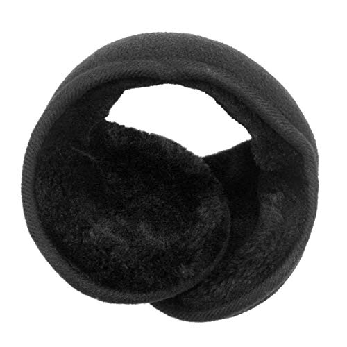 Metog Primitive Wing Winter Foldable Polar Fleece Earmuffs Black #TOP3