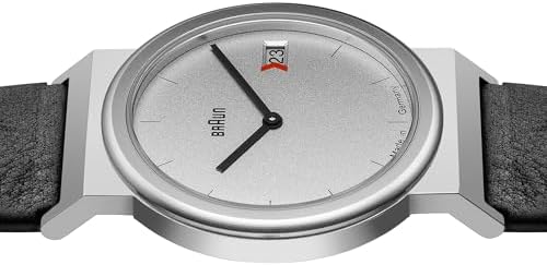 Braun Unisex 2 el with Date Analogue Swiss-Part Quartz Watch, Made
