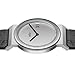 Braun Unisex-Adult Quartz Watch, Analogue Classic Display and Leather Strap AW50, Black, Minimalist