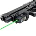 Infilight Green Laser Sight, Compact Green Laser Dot Sight Scope Adjustable Low Profile Picatinny Rail 0.07 Inches Mount Laser Sight with Rechargeable Battery Pistols & Handguns (L101G Green Laser)