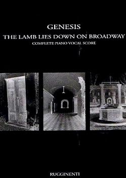 Paperback Genesis the Lamb Lies Down on Broadway Complete Piano Vocal Score Book