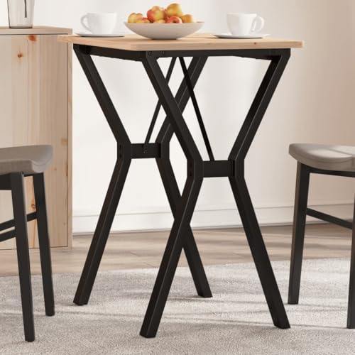 Pied de table stable en acier de style minimaliste pour table basse et bureau