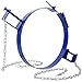 Geelife 55 Gallon Drum Lifter Ring - Steel Tilting Drum Ring, Painted Carbon Steel, 1200 lbs Capacity, Blue