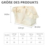 ONECUTE Hundetasche/Tragetasche für Hunde, Spitze, klein, für Hunde und Katzen und Kaninchen, Beige (24 * 15 * 23 cm)