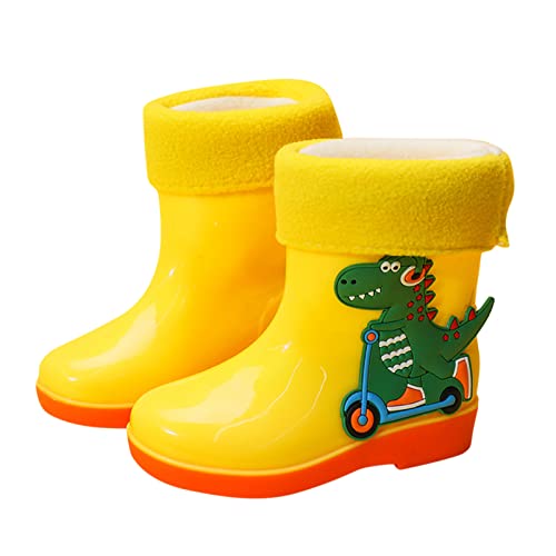 Kids Rain Boots For Girls Boys Toddler Waterproof Rubber Cute Dinosaur Mud Rubber Boots Rainboots Boots Girls3