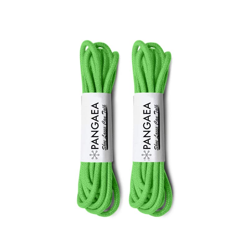 Image of [4 Laces] 2-Pair Pack Waxed Round Oxford Shoe Laces for Dress Shoes Chukka 3 /32Inch Thin
