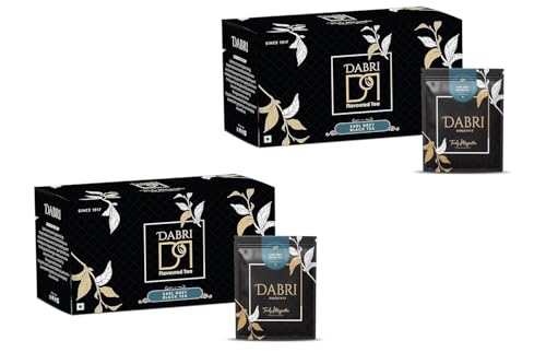 Image of Dabri Earl Grey Black Tea 50 Double Chamber Dip Teabags|Pack of 2 x 25 Bags Each|Premium Black Tea With Pure Natural Bergamot Extract|Refreshing and Hydrating|No Preservatives|Garden to Cup