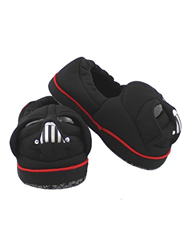 Toddler Boys Star Wars Darth Vader Black Slippers (9-10)