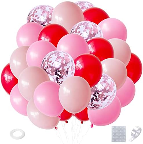 Yellow Red Balloons Black Balloon,50pcs Mouse Color Balloons Latex Helium Confetti Balloons Party Decorations for Birthday Baby Shower Wedding