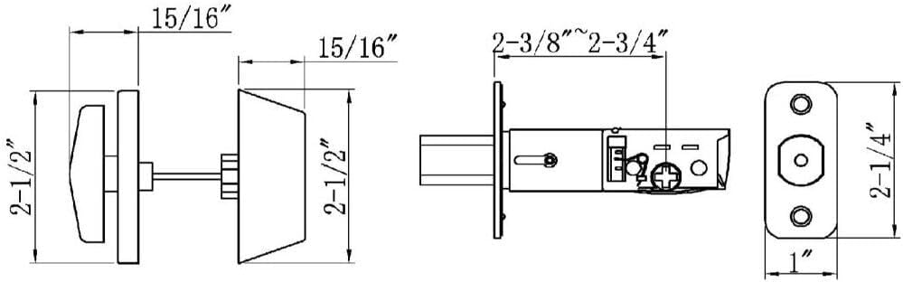 HomeStock Ceiling Fan Wall Control Replacement - Compatible