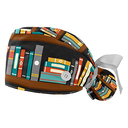 Chapeau de travail JDEZ casquettes bouffantes respirantes hommes femmes lot de 2