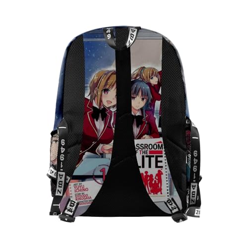 ISaikoy Anime Death Parade Backpack Daypack Laptop Bag 3D Printing School Bag Bookbag 32