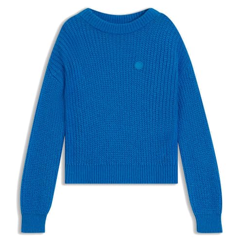 Image of Hugo Slogerynna_b Women's Knitted Sweater, Bright Blue, L