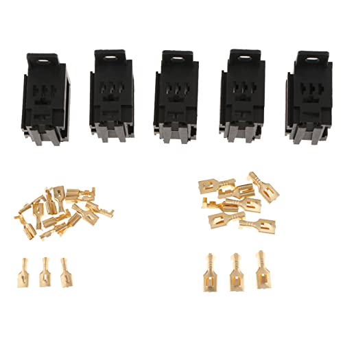 Support de base de relais 40A robuste avec boîtier de borne pour automobile et yacht - 7