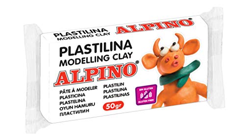 Alpino - Plastilina 50 Gr Blanco En Oferta Alpino Dp00005601 - Pastilla Plastilina